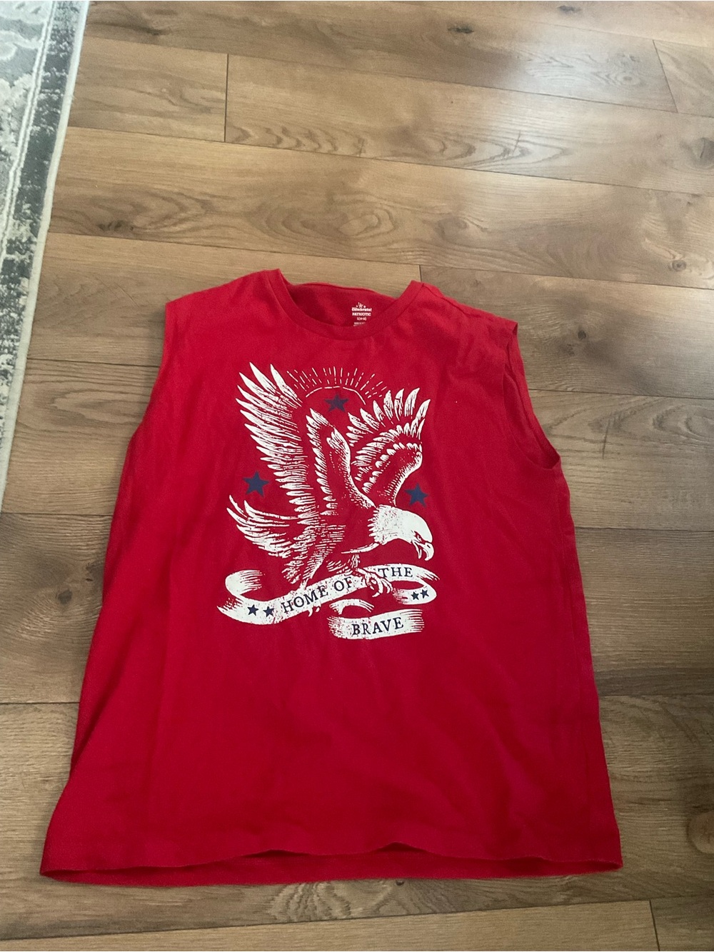 Boys Red Eagle Graphic Tank Top - Brand Unknown